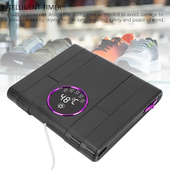 Elektrisk skotork med timer – Dubbelarmsdesign Elektrisk skotork med timer – Dubbelarmsdesign